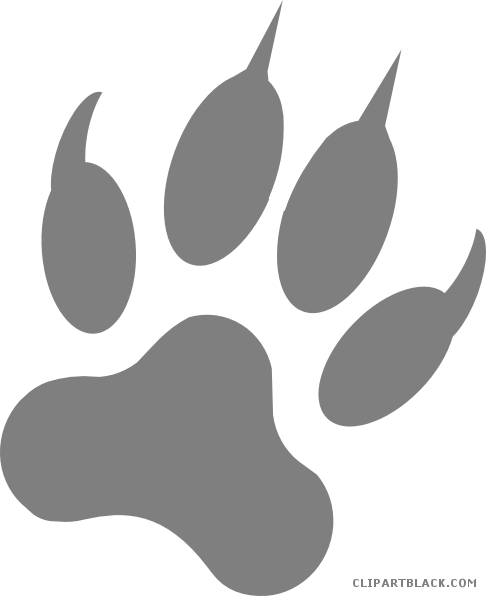 486x596 Collection Of Free Paw Vector Wolf. Download On Ubisafe