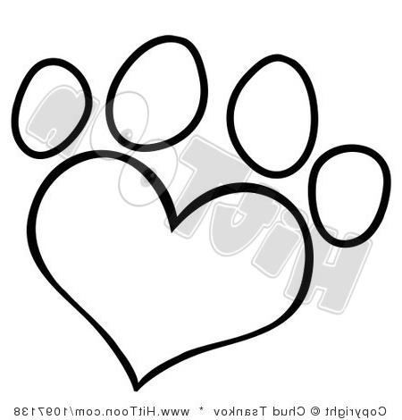 450x470 Results For Wolf Paw Print Vector