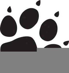 284x300 Clipart Of Wolf Paw Free Images