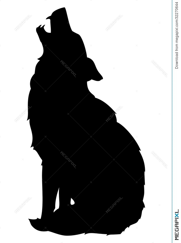 596x800 Wolf Vector Illustration 32270644