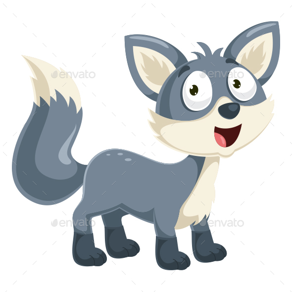 590x590 Wolf Vector Illustration By Yusufdemirci Graphicriver