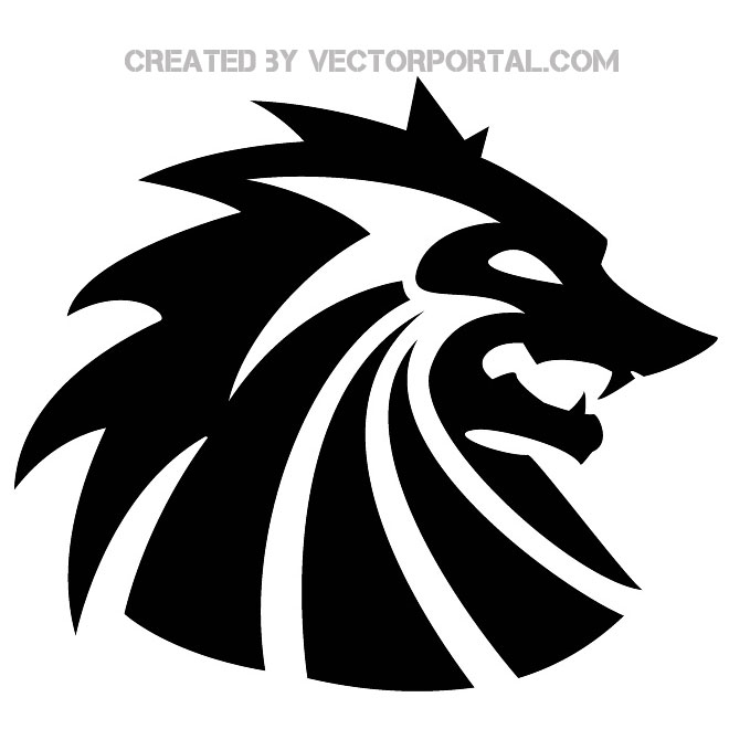 660x660 Wolf Vector Clip Art Download