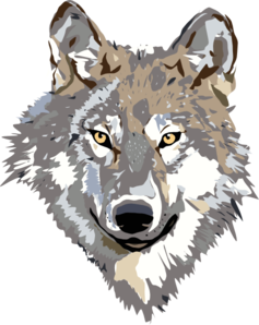 237x298 Wolf Vector Clip Art