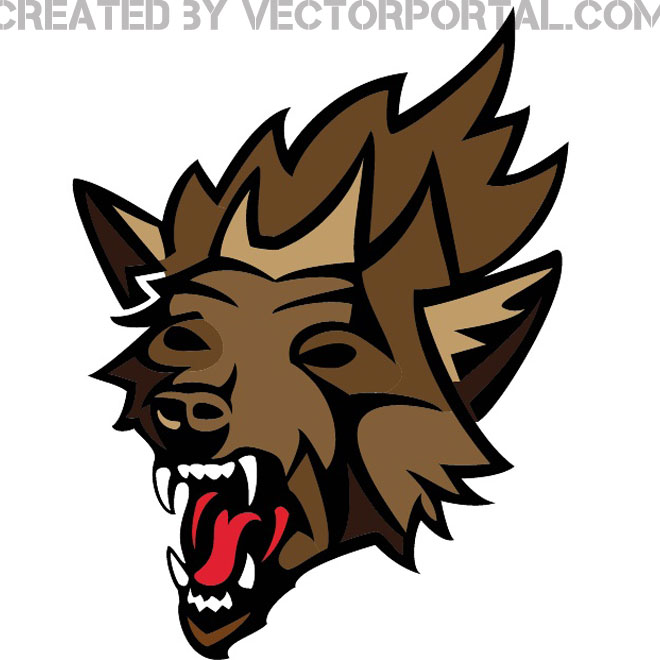 660x660 Angry Wolf Art Free Vector Free Vectors Ui Download