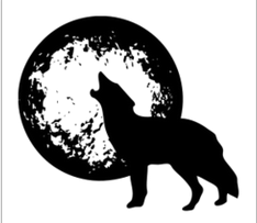 234x203 Wolf Vector Free Download