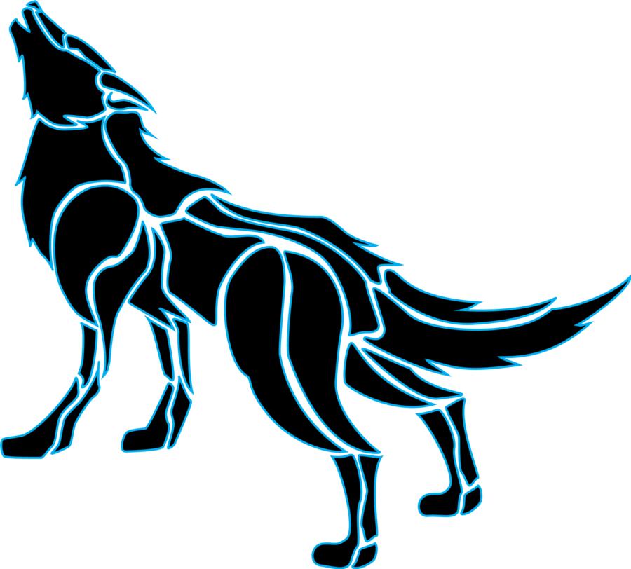 900x812 Collection Of Free Wolf Vector Tribal. Download On Ubisafe
