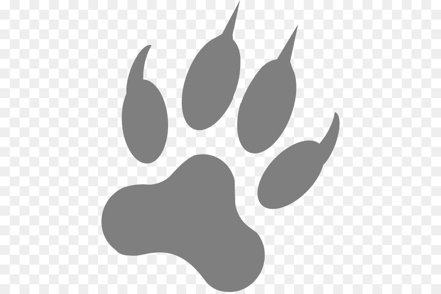 900x600 Dog Paw Footprint Claw Clip Art