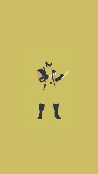 324x576 Wolverine Vector Iphone 6 Wallpaper