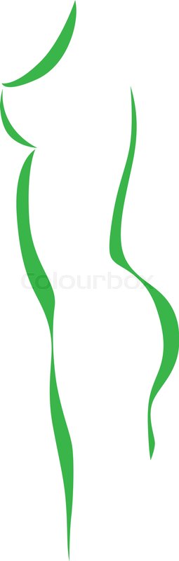 255x800 Abstract Woman Body Shape