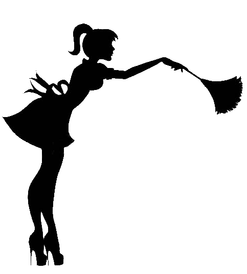 483x536 Collection Of Free Cleaning Vector Woman Silhouette. Download On