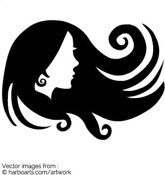 335x355 Download Lady Profil In Hair