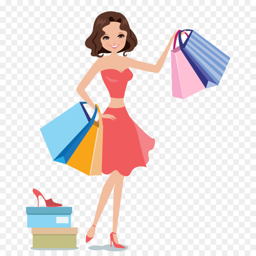 900x900 Shopping Woman Icon