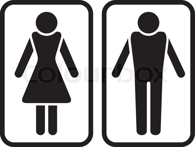 800x605 Male Amp Female Symbol. Stock Vector Colourbox