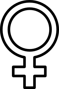 198x298 Female Symbol Clip Art Free Vector 4vector