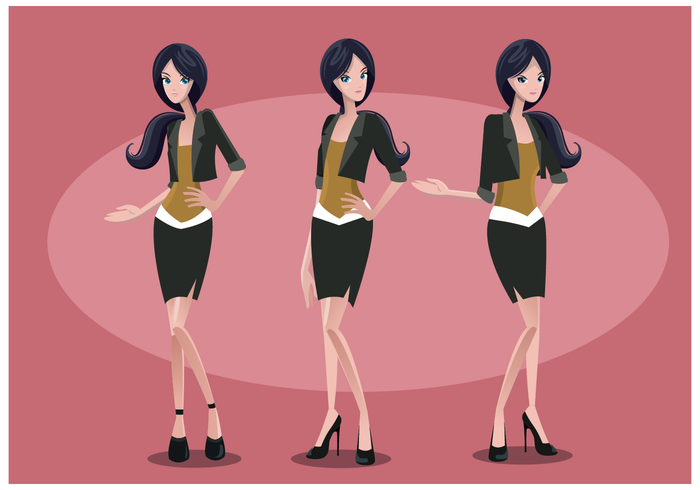 700x490 Free Woman Vector