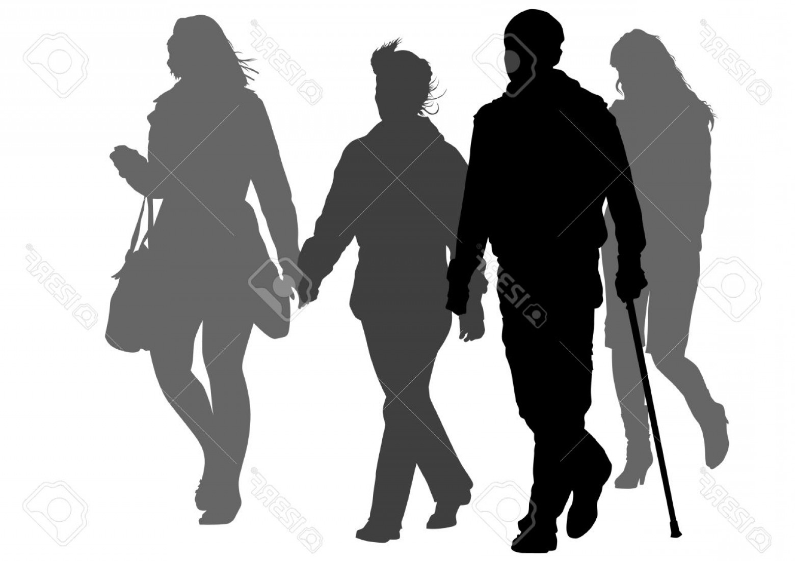 1560x1102 Person Walking Vector Graphics Lazttweet