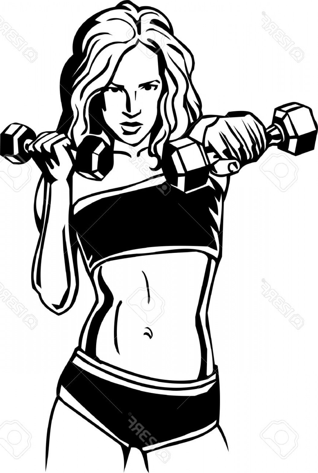 1051x1560 Photowomen S Fitness Vector Illustration Lazttweet