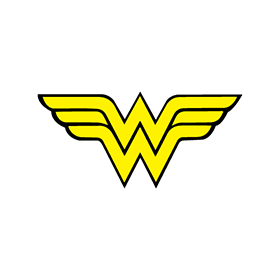 280x280 Wonder Woman Logo Vector Free Download