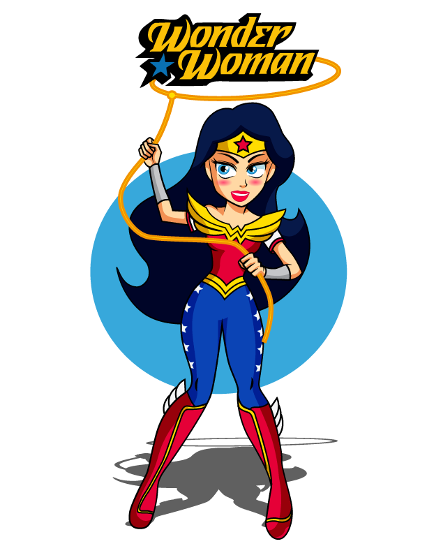 612x792 Wonder Woman Vector By Shayeragal