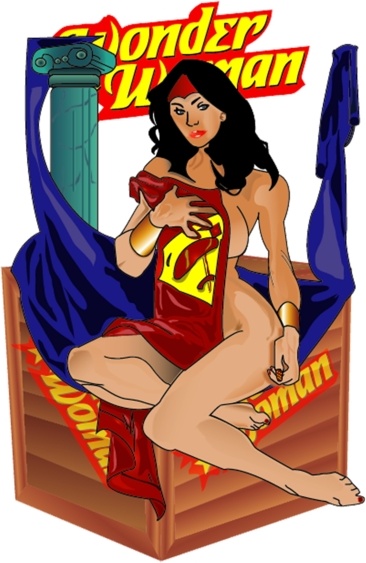 366x563 Wonder Woman Vector Free Vector In Adobe Illustrator Ai ( .ai