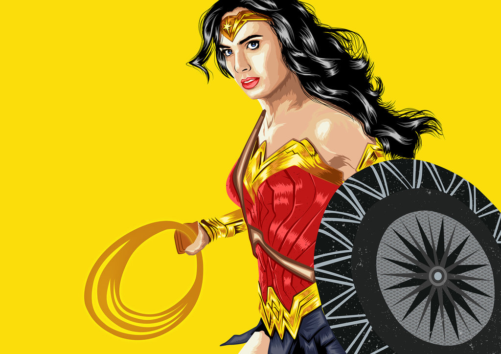 1024x724 Wonder Woman By Karthick2494