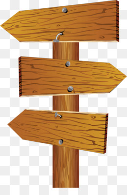 260x400 Wood Banner Clip Art
