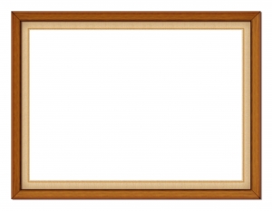 300x233 Wooden Picture Frame Vector Photo Free Download