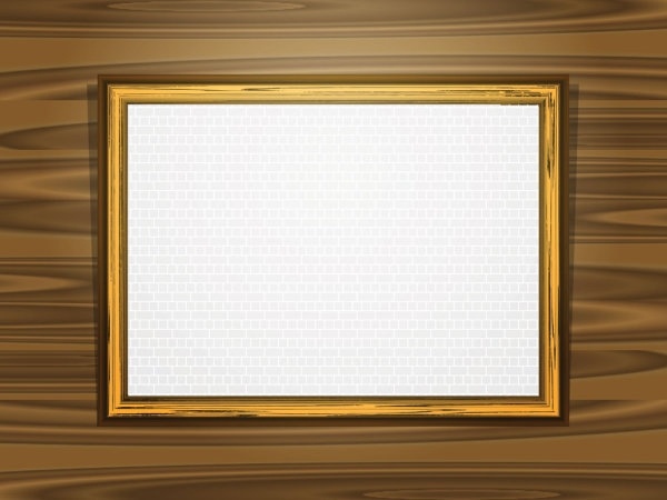600x450 Classic Wood Frame 01 Vector Free Vector In Encapsulated
