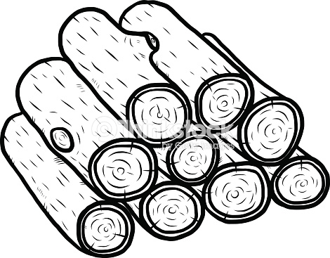 470x367 Collection Of Wood Log Drawing High Quality, Free Cliparts