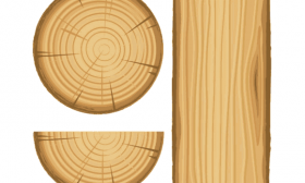 280x168 Wood Logs Clipart