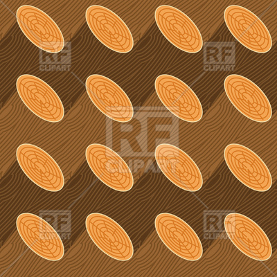 400x400 Wooden Log Seamless Pattern Vector Image Vector Artwork Of