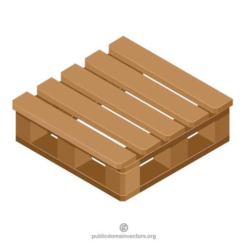 500x500 Wooden Pallet Public Domain Vectors