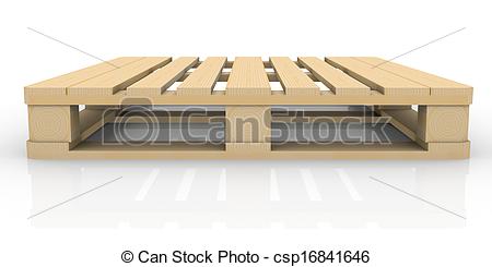 450x245 Wooden Pallet. Isolated Render On A White Background Drawing