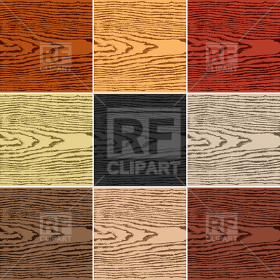400x400 Set Of Realistic Wood Plank Vector Image Vector Artwork Of