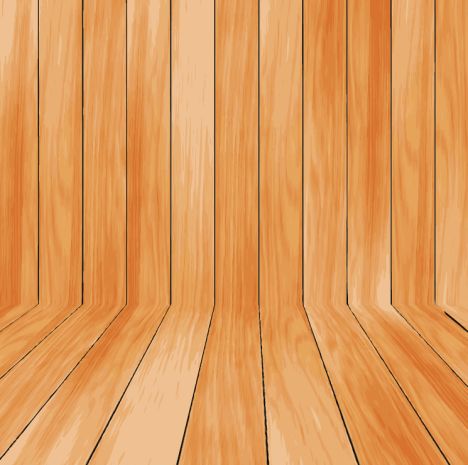 468x465 Wooden Wall Vector