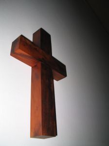 224x300 Wooden Cross On Wall Vector Photo Free Download