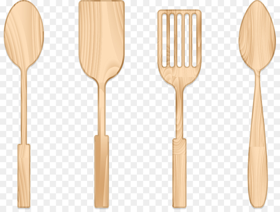 900x680 Wooden Spoon Fork