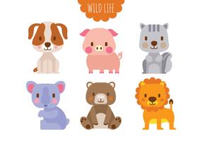 286x200 Woodland Animal Free Vector Art