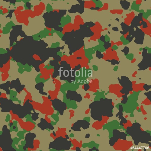 500x500 Red Woodland Seamless Camo Vector Stock Image And Royalty Free