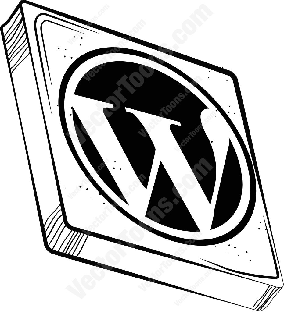931x1024 Wordpress Icon Clipart By Vector Toons