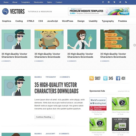 450x450 Vectors Community Amp News Wordpress Theme