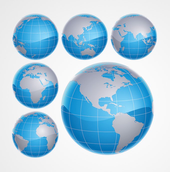 680x688 Free 3d World Globe Vector Graphics (Free) Psd Files, Vectors