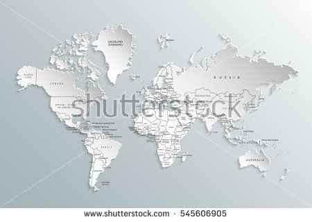 World Map Countries Vector at GetDrawings | Free download