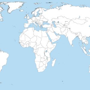 World Map Outline High Resolution Vector at GetDrawings | Free download