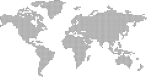 500x264 World Map Free Vector Download (3,603 Free Vector) For Commercial