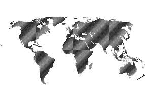 286x200 World Map Free Vector Art
