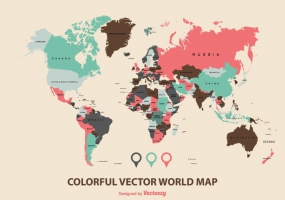 285x200 World Maps Free Vector Graphic Art Free Download (Found 4,752
