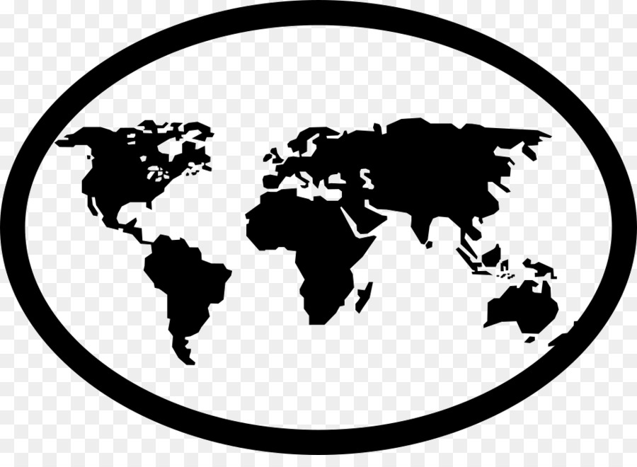 900x660 World Map Vector Map