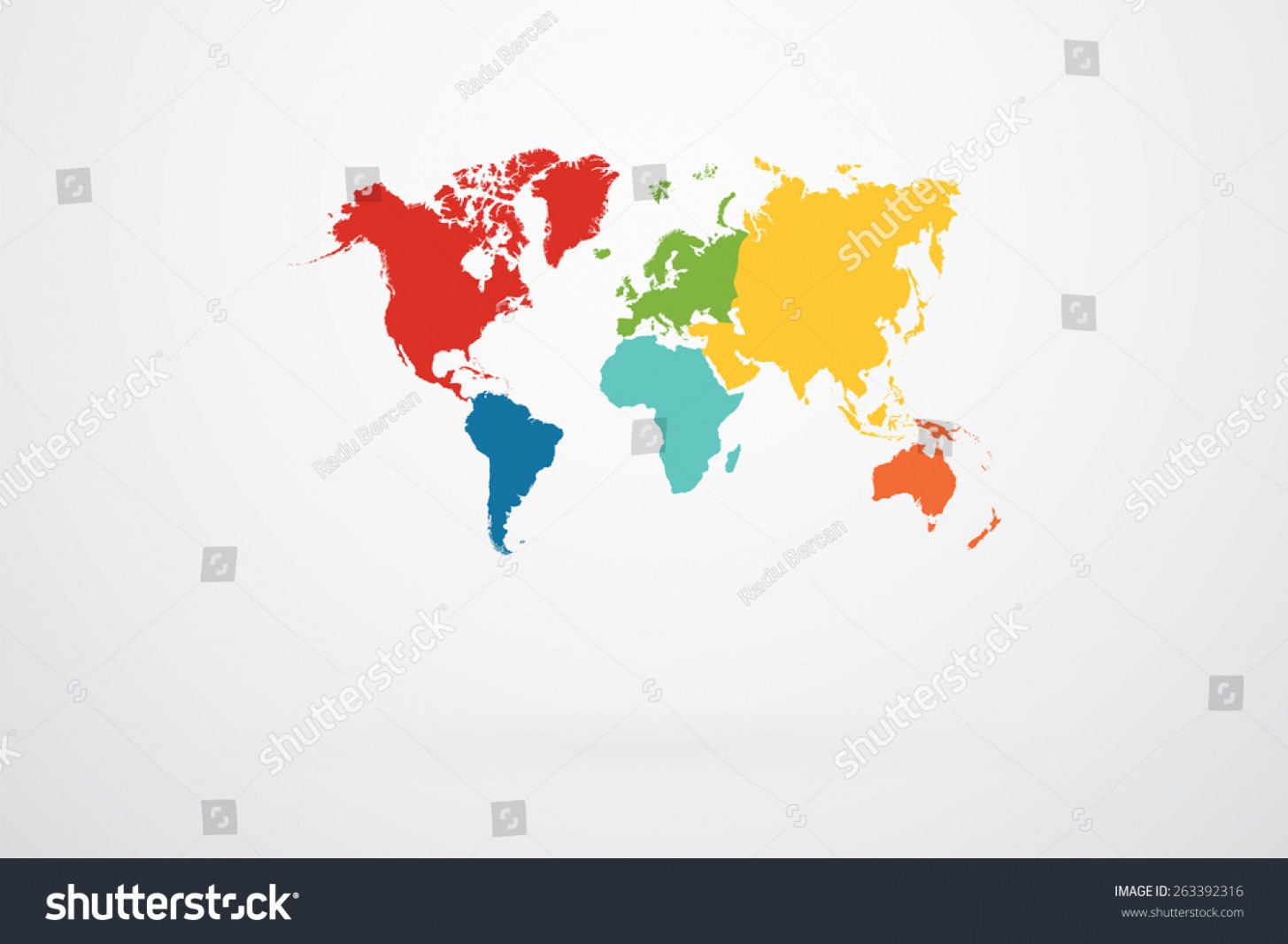 1455x1067 World Map Vector Continent Border Retro Stock Vector Royalty Free