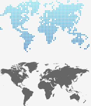 316x368 Gray World Map Design Vector Png Images, Backgrounds And Vectors